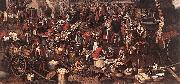 Pieter Aertsen Market Scene oil on canvas